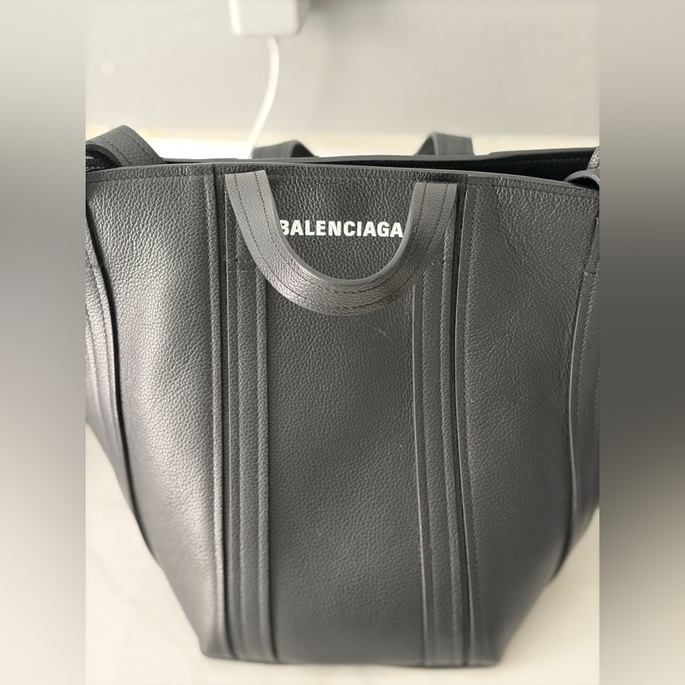 Balenciaga Black Bucket Bag